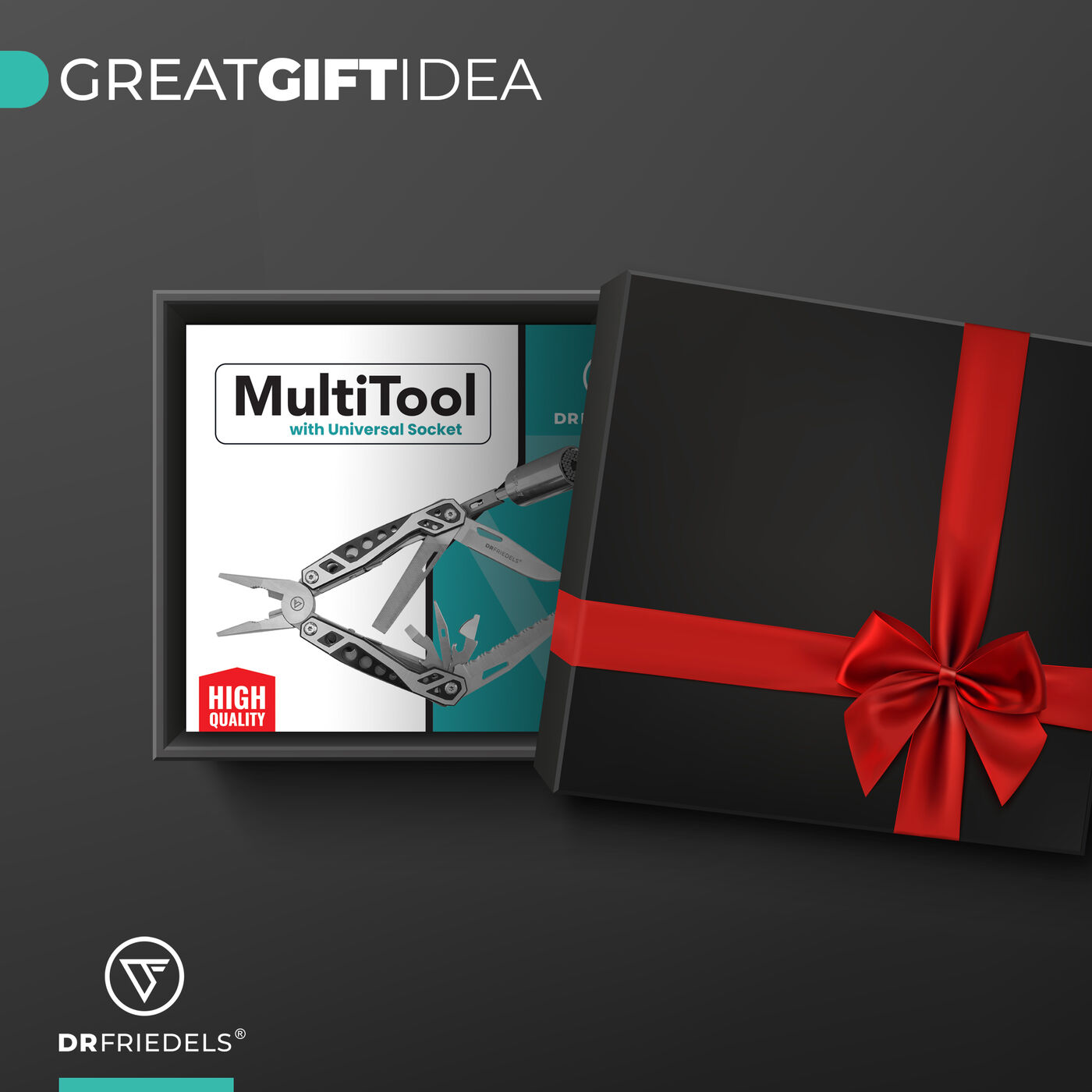 DRFRIEDELS Multi-Tool gift packaging